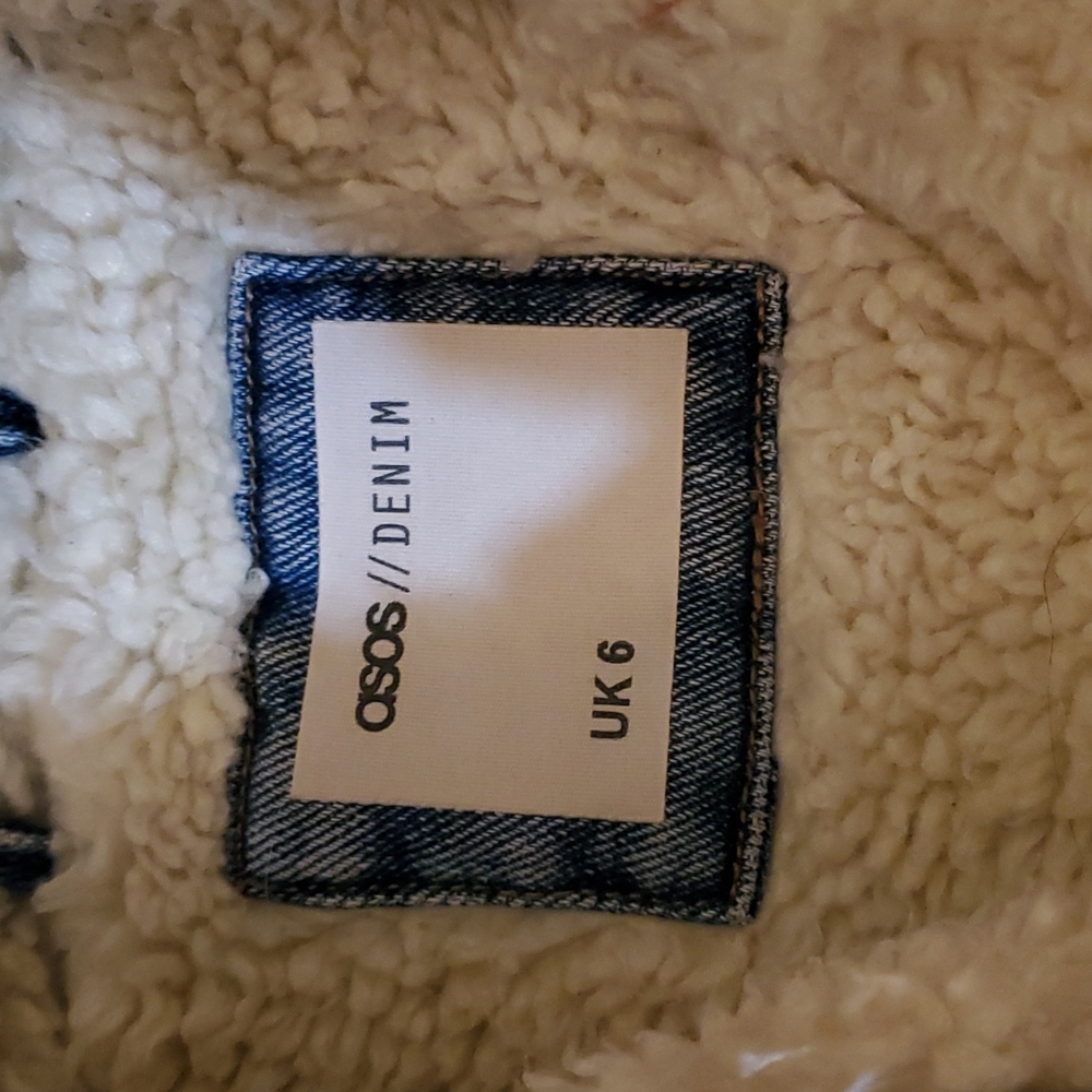 Custom Patch Sherpa Denim Jacket - image 4